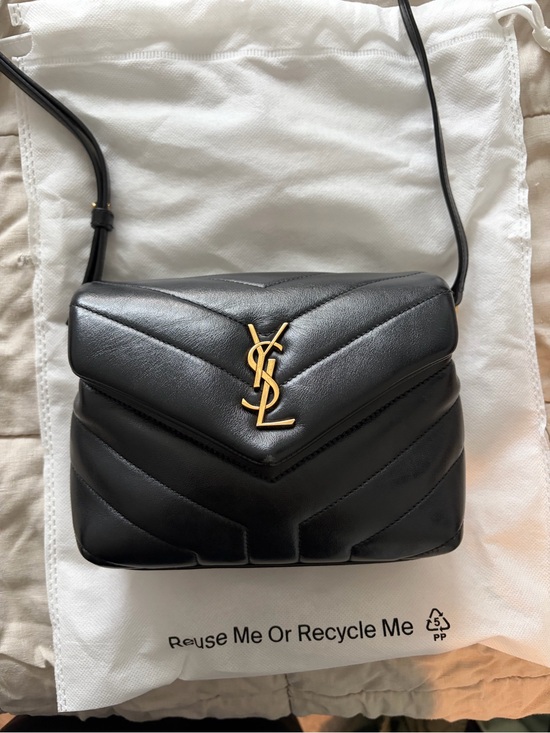 Saint Laurent Handbags - YSL Black Toy Lou Lou Bag